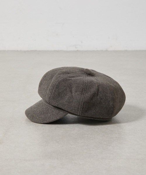 COLONY 2139（コロニートゥーワンスリーナイン）の「メルトンライクキャスケット（キャスケット・レディース・ブラック/グレー・FREE）」の19枚目の写真