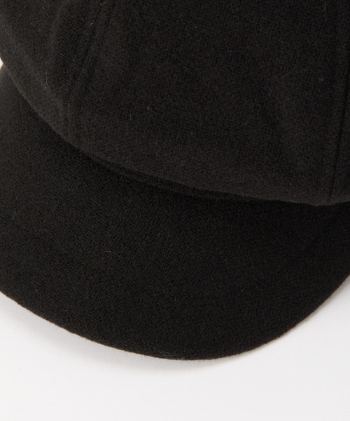 COLONY 2139（コロニートゥーワンスリーナイン）の「メルトンライクキャスケット（キャスケット・レディース・ブラック/グレー・FREE）」の6枚目の写真