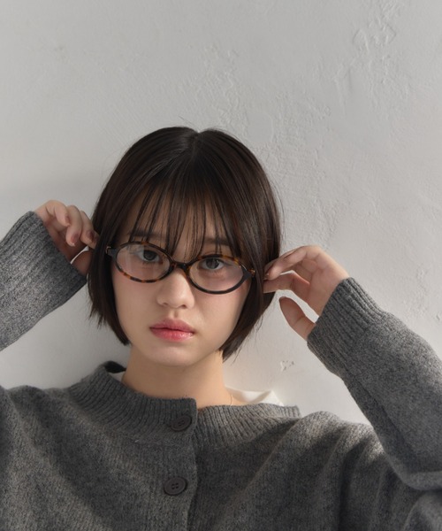 Smyeon（スミョン）の「Compact knit cardigan/コンパクトニットカーディガン（カーディガン/ボレロ・レディース・グレー/ピンク・FREE）」の16枚目の写真