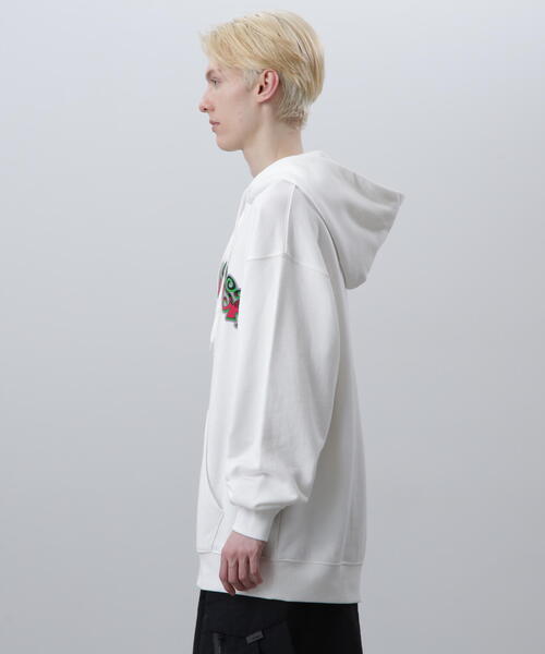 MANASTASH（マナスタッシュ）の「MANASTASH/マナスタッシュ  CiTee HOOD SWEAT MAZE LOGO/シティフードスウェット メイズロゴ（パーカー・メンズ・ブラック/その他17/ホワイト・L/M/S/XL）」の6枚目の写真