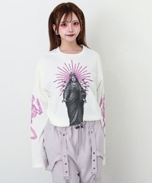 Deviants（ディビアンツ）の「アートプリントビッグL/T（Tシャツ/カットソー）」