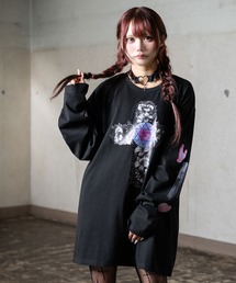 Deviants（ディビアンツ）の「アートプリントビッグL/T（Tシャツ/カットソー）」