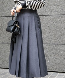 FORK&SPOON | FORK&SPOON　ウールライクプリーツスカート(スカート)