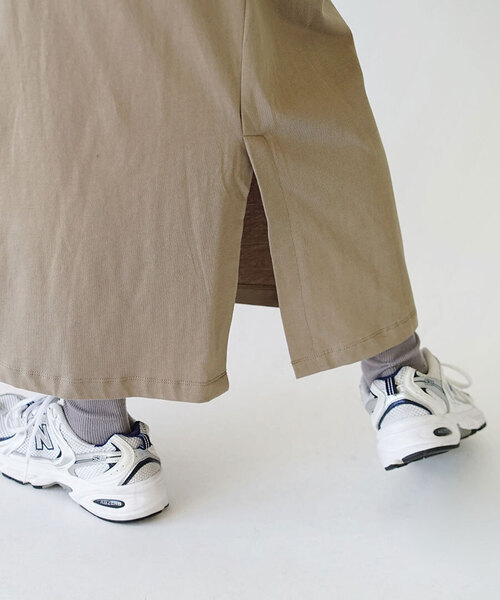 異素材スイッチングスリーブ ドロストワンピース（ワンピース）｜e-zakkamania stores（イーザッカマニアストアーズ）