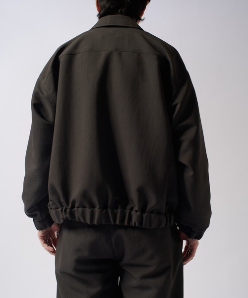 Lui's（ルイス）の「アクティブワークZIPブルゾン（ブルゾン・メンズ・ブラック/チャコールグレー・M/S）」の13枚目の写真