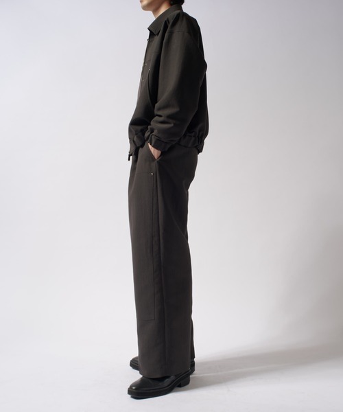 Lui's（ルイス）の「アクティブワークZIPブルゾン（ブルゾン・メンズ・ブラック/チャコールグレー・M/S）」の16枚目の写真