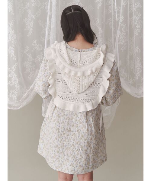 完売未使用 merry jenny fluffy frill tops メリージェニー merry jenny fluffy frill tops （ブラック