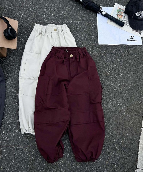 aimoha（アイモハ）の「【aimoha-KIDS-】カーゴパンツ（カーゴパンツ・キッズ・ブラック/ベージュ/オフホワイト/ダークグレー・110/120/130/140/150/160）」の14枚目の写真