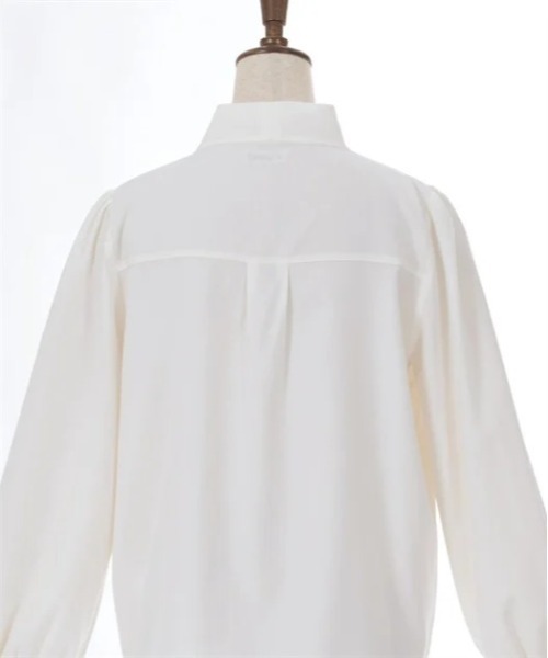 axes femme（アクシーズファム）の「蝶×バラ刺繍ボウタイブラウス（シャツ/ブラウス・レディース・ブラウン/ホワイト/ワイン・FREE）」の16枚目の写真