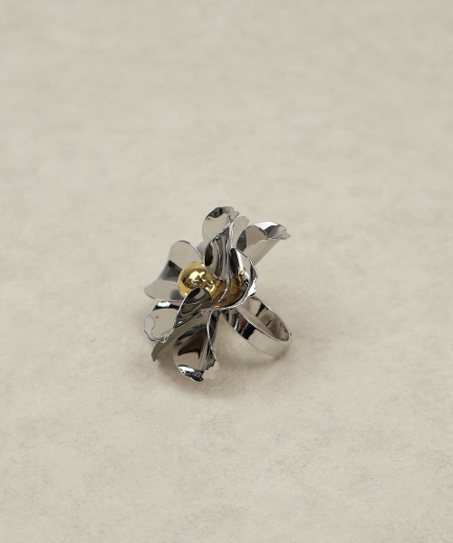 セール】メタル フラワー リング（リング）｜CEMONEMO（セモネモ）の