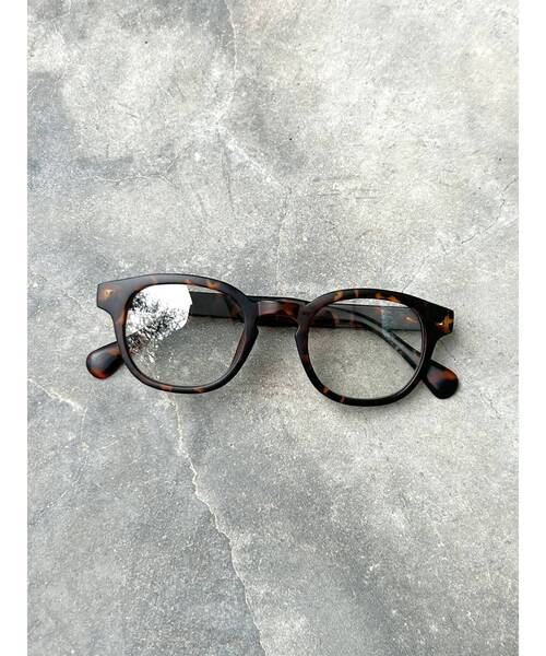 Ungrid（アングリッド）の「ラウンドフレーム伊達メガネ（メガネ・レディース・ブラック/ブラウン・FREE）」の3枚目の写真