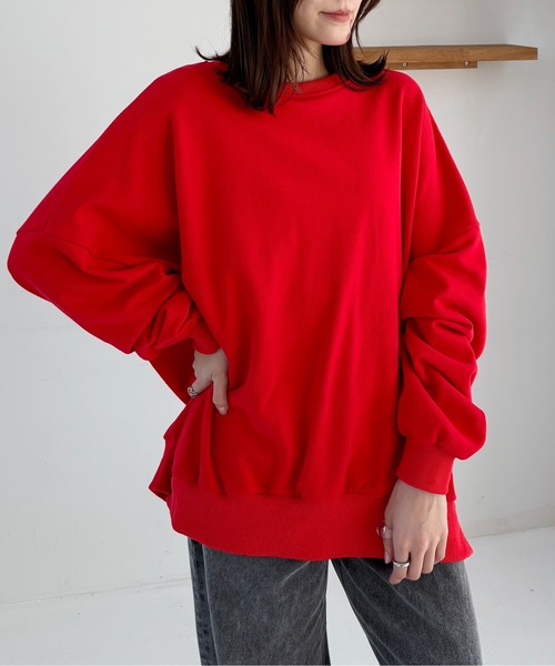 セール】WEB限定 スーパーBIGシルエット裏毛スウェット 290251