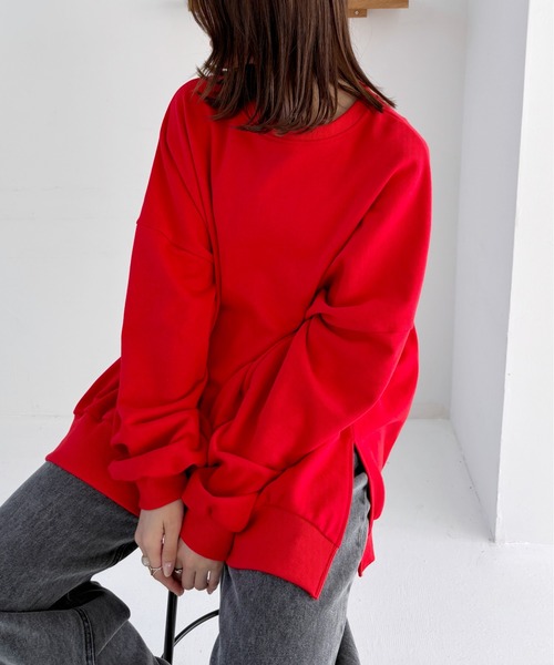 セール】WEB限定 スーパーBIGシルエット裏毛スウェット 290251