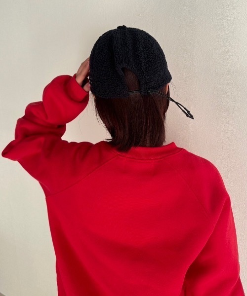 nemne store(ネンネストア)の「ボアキャップ(キャップ・レディース・ブラウン系/ネイビー・フリー)」の7枚目の写真