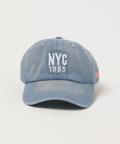 FOREVER 21(フォーエバー トゥエンティーワン)の「【2025SS】デニムロゴキャップ(キャップ・レディース・ブルー・FREE)」の2枚目の写真