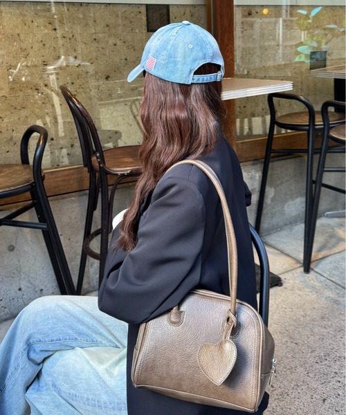 FOREVER 21(フォーエバー トゥエンティーワン)の「【2025SS】デニムロゴキャップ(キャップ・レディース・ブルー・FREE)」の15枚目の写真