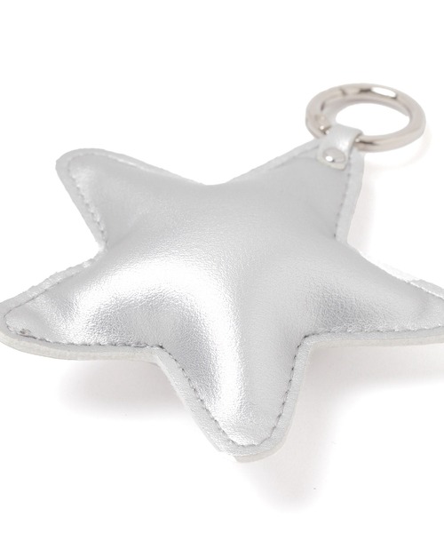 GLOBAL WORK（グローバルワーク）の「スターチャーム/251931（キーケース/キーアクセサリー・レディース・シルバー/ブラック・ONE SIZE）」の6枚目の写真