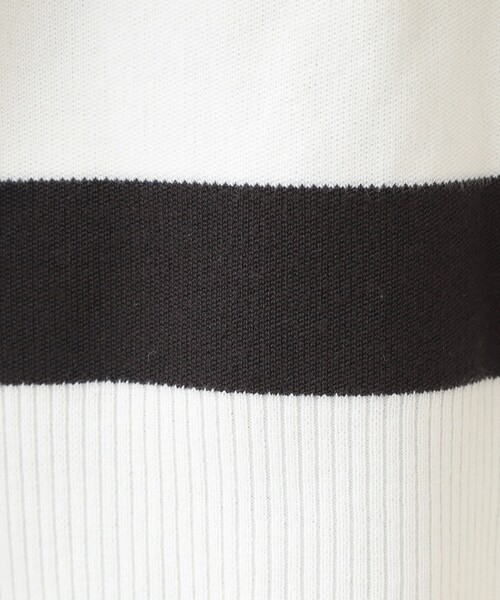 SHOO・LA・RUE（シューラルー）の「【S-LL/洗える】スウェットライク オーバーサイズニット（ニット/セーター・レディース・ネイビー/ベビーピンク/ナチュラル/ホワイト系5・01/02/03/04）」の19枚目の写真