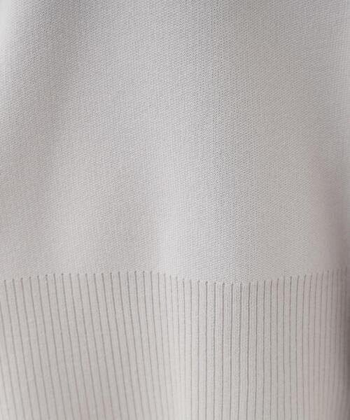 SHOO・LA・RUE（シューラルー）の「【S-LL/洗える】スウェットライク オーバーサイズニット（ニット/セーター・レディース・ネイビー/ベビーピンク/ナチュラル/ホワイト系5・01/02/03/04）」の15枚目の写真