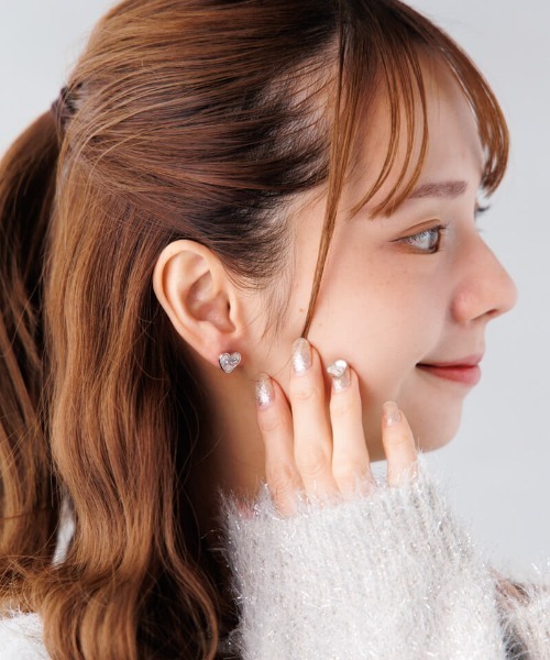 flower(フラワー)の「ホリデーリボンピアス(ピアス(両耳用)・レディース・ゴールド/シルバー・FREE)」の13枚目の写真