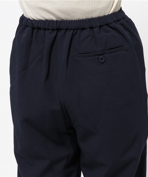 koe（コエ）の「クロップドワイドパンツ（その他パンツ・レディース・アイボリー/ネイビー/キャメル/ワインレッド・MEDIUM/LARGE/SMALL）」の9枚目の写真