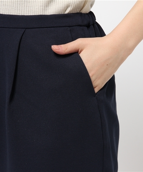 koe（コエ）の「クロップドワイドパンツ（その他パンツ・レディース・アイボリー/ネイビー/キャメル/ワインレッド・MEDIUM/LARGE/SMALL）」の10枚目の写真