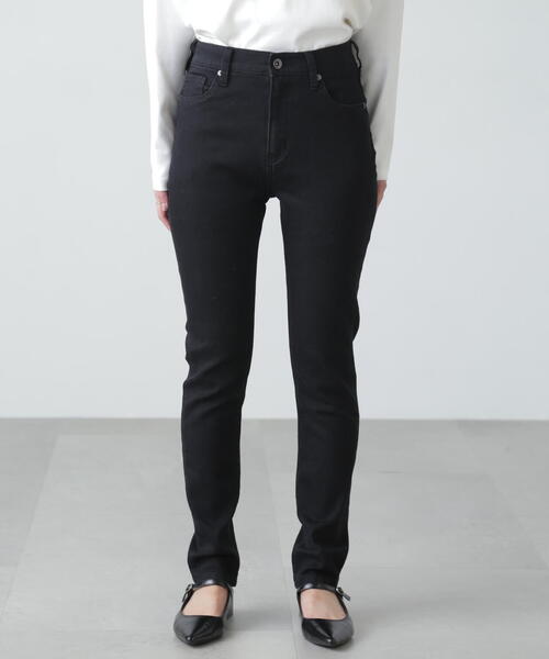 セール】【3サイズ展開XS-M】ベーシックスキニーデニムパンツ【低身長