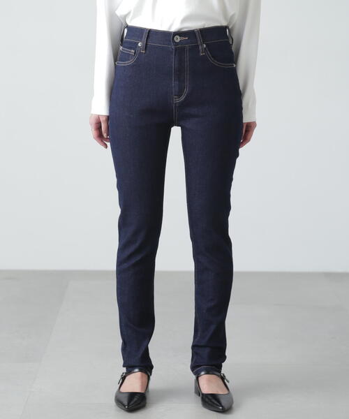 セール】【3サイズ展開XS-M】ベーシックスキニーデニムパンツ【低身長