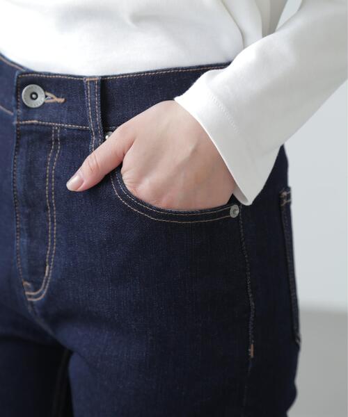 セール】【3サイズ展開XS-M】ベーシックスキニーデニムパンツ【低身長