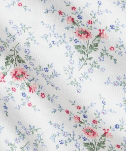 POLO RALPH LAUREN CHILDRENSWEAR（ポロ ラルフ ローレン チルドレンズウェア）の「フローラル コットン インターロック ビブ（スタイ/よだれかけ・キッズ・ブルー・ONE）」の4枚目の写真