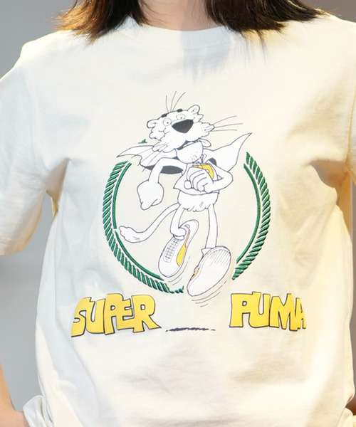 セール】PUMA/プーマ SUPER PUMA ｸﾞﾗﾌｨｯｸ T IB キッズ Tシャツ