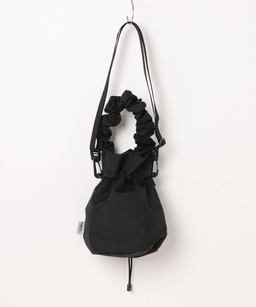 Drifter（ドリフター）の「GATHER HANDLE POUCH／ギャザーハンドルポーチ（ショルダーバッグ・レディース・ブラック/ピンク/ブルー/ケリーグリーン/ブラウン/ピーコックグリーン系・FREE）」の21枚目の写真