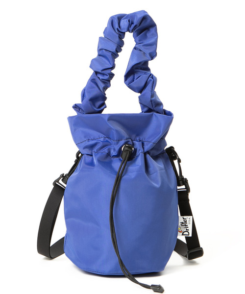 Drifter（ドリフター）の「GATHER HANDLE POUCH／ギャザーハンドルポーチ（ショルダーバッグ・レディース・ブラック/ピンク/ブルー/ケリーグリーン/ブラウン/ピーコックグリーン系・FREE）」の14枚目の写真