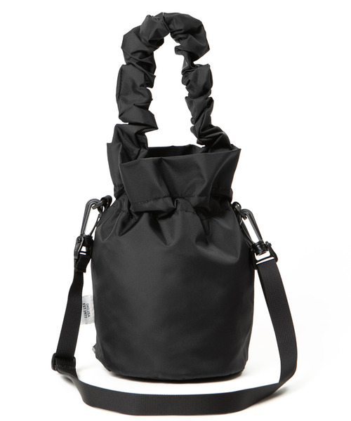 Drifter（ドリフター）の「GATHER HANDLE POUCH／ギャザーハンドルポーチ（ショルダーバッグ・レディース・ブラック/ピンク/ブルー/ケリーグリーン/ブラウン/ピーコックグリーン系・FREE）」の22枚目の写真