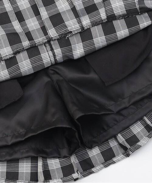 algy(アルジー)の「アソートプリーツスカパン(スカート・キッズ・ブラック/チェック/サックスブルー・XX-SMALL/X-SMALL/MEDIUM/SMALL)」の11枚目の写真