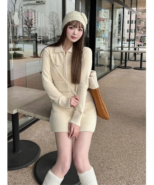 Darich ベルトニットミニスカート Darich スカート ベルトニットミニスカート : ZOZOTOWN Yahoo!店