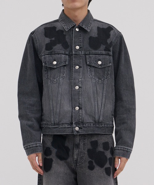 セール】【MASU/エムエーエスユー】“MASU BOYS” EMBLEM DENIM JACKET
