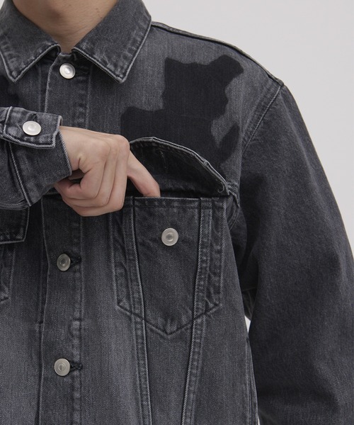 セール】【MASU/エムエーエスユー】“MASU BOYS” EMBLEM DENIM JACKET