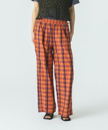 ROSE BUD | CHECK SUCKER EASY PANTS(その他パンツ)