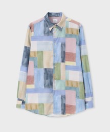 PS Paul Smith | カラーブロック カジュアルシャツ / 152316 765X(シャツ/ブラウス)