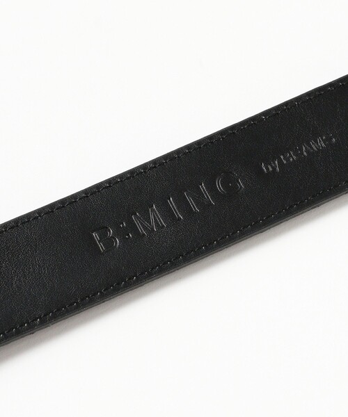 B:MING by BEAMS（ビーミングバイビームス）の「ベロアレザー ドレス ベルト 25SS（ベルト・メンズ・ブラック/ダークブラウン・MEDIUM/LARGE）」の4枚目の写真