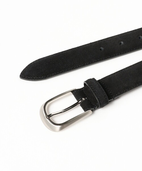 B:MING by BEAMS（ビーミングバイビームス）の「ベロアレザー ドレス ベルト 25SS（ベルト・メンズ・ブラック/ダークブラウン・MEDIUM/LARGE）」の5枚目の写真