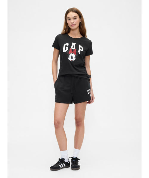 GAP(ギャップ)の「Gap × ディズニー ミニーマウス GAPロゴTシャツ(Tシャツ/カットソー・レディース・ブルー/イエロー/ベージュ/グリーン/コーラル/ブラック/ライトベージュ/グレー/パープル/ブラック系その他・XS/XXS/XL/L/M/S)」の14枚目の写真