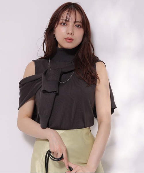Mystrada（マイストラーダ）の「ハイネックニットアンサンブル（ニット