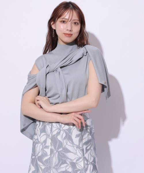 Mystrada（マイストラーダ）の「ハイネックニットアンサンブル（ニット