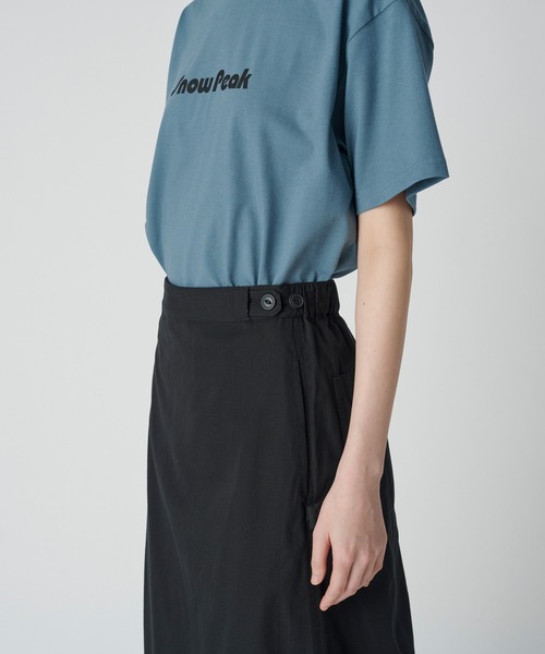 Snow Peak（スノーピーク）の「TAKIBI Light Ripstop Skirt 難燃（スカート・メンズ・ブラック/アイボリー/ネイビー・1/2/3）」の11枚目の写真