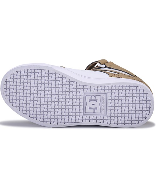 DC SHOES（ディーシーシューズ）の「PURE HIGH-TOP SE EV/DCキッズハイカットスニーカー（スニーカー・キッズ・ホワイト系その他/ホワイト系その他2・22cm/23cm/24cm/25cm/18cm/19cm/20cm/21cm）」の5枚目の写真