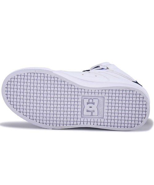 DC SHOES（ディーシーシューズ）の「PURE HIGH-TOP SE EV/DCキッズハイカットスニーカー（スニーカー・キッズ・ホワイト系その他/ホワイト系その他2・22cm/23cm/24cm/25cm/18cm/19cm/20cm/21cm）」の9枚目の写真