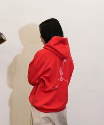 THRIFTY LOOK / スリフティールック JUMP SKULL PULL HOODIE ジャンプスカル プルオーバーパーカー