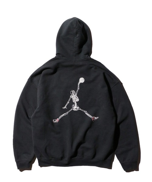 THRIFTY LOOK(スリフティールック)の「THRIFTY LOOK / スリフティールック JUMP SKULL PULL HOODIE ジャンプスカル プルオーバーパーカー(パーカー・メンズ・ライトグレー/レッド/ホワイト/ブラック・LARGE/X-LARGE/SMALL/MEDIUM)」の14枚目の写真